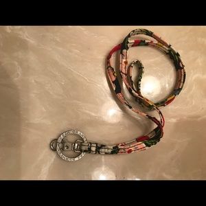 Vera Bradley key/badge Fob